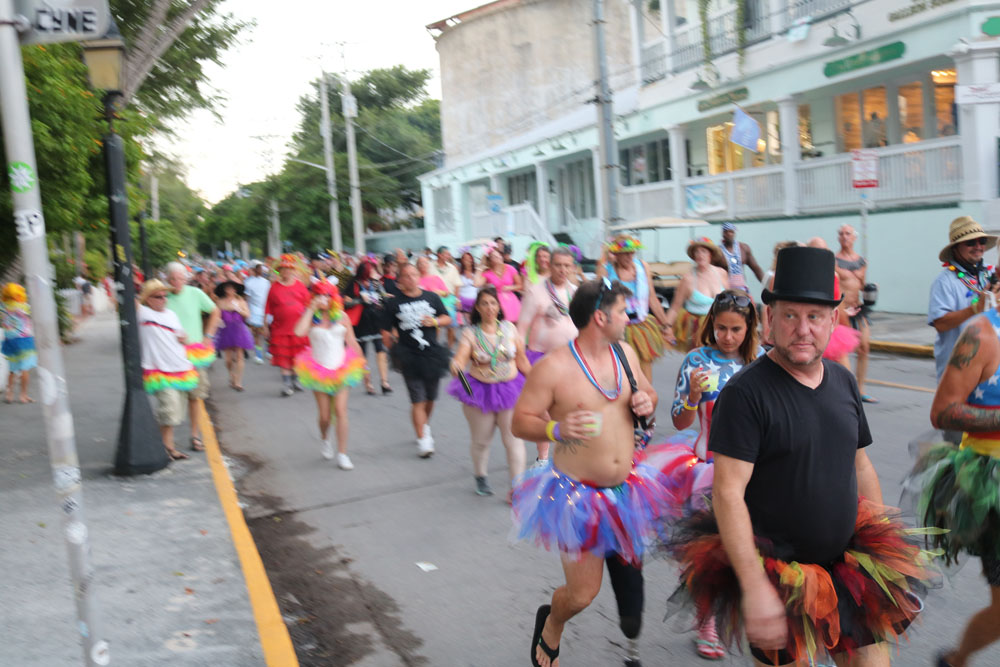 Tutu Tuesday 2018 photo - Duval Street, Key West